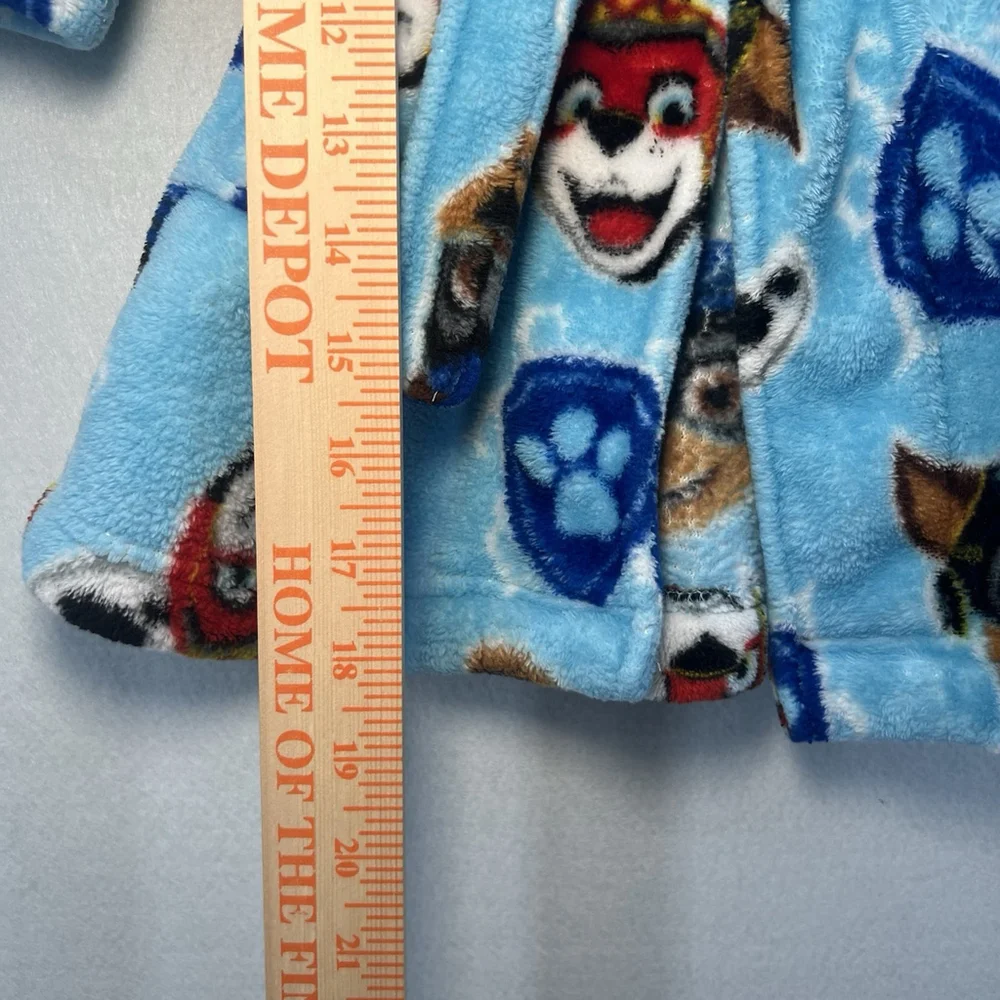 Paw Patrol Robe Pajamas Cover Toddler Boy Girl Size 2T Chase Marshall Bathrobe